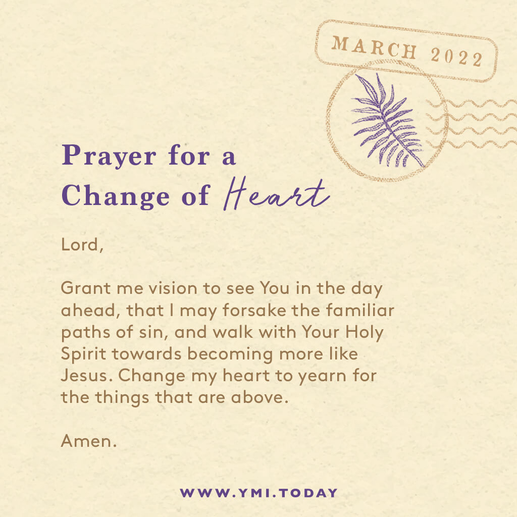 Prayer for a Change of Heart